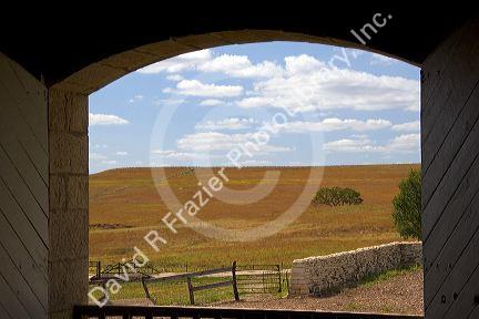 The Tallgrass Prairie National Preserve near Strong City, Kansas.
