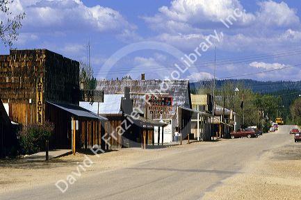 Main street Idaho City, Idaho.
