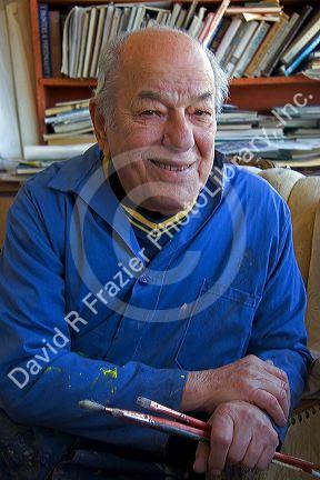 Portrait of an artist. MR