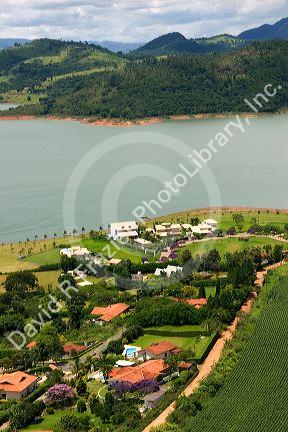 Vacation homes in the countryside near Sao Paulo, Brazil.