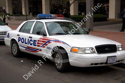 Police car in Washington, D.C.
