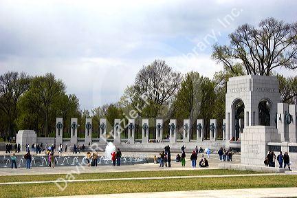 The National World War II Memorial in Washington, D.C.