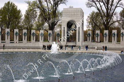 The National World War II Memorial in Washington, D.C.