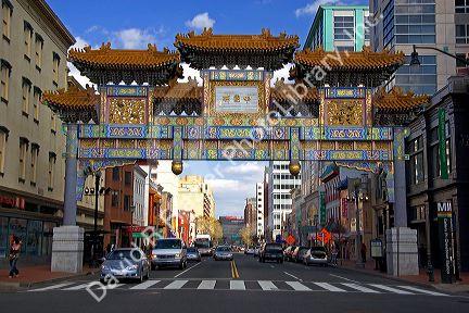 The Friendship Archway at Chinatown in Washington, D.C.