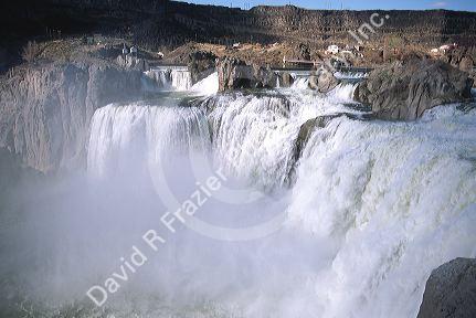 Shoshone Falls on the Snake River near Twin Falls, Idaho.