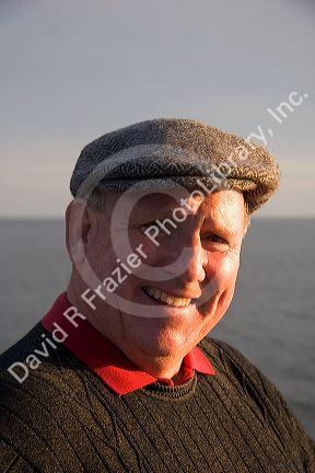 Portrait of David R. Frazier photographer and president of David R. Frazier Photolibrary, Inc.