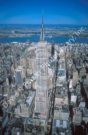 Empire State Building in New York City, New York.