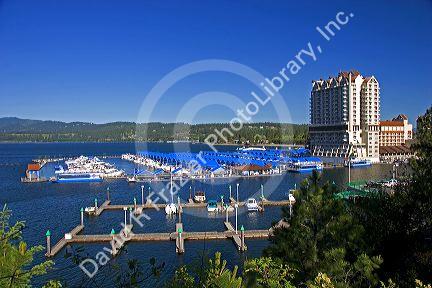 The Coeur d' Alene Resort at Coeur d' Alene, Idaho.
