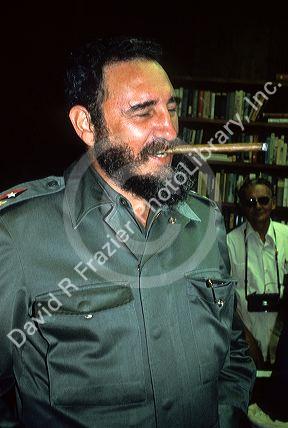 Fidel Castro in Havana, Cuba.