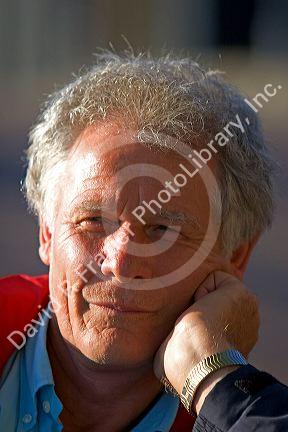 Portait of a dutchman in Amsterdam, Netherlands.