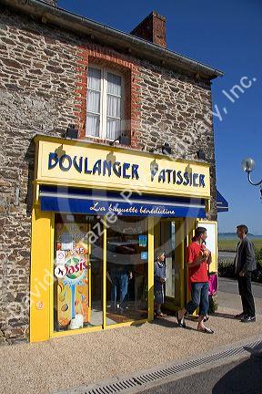 Boulanger Patissier at Saint-Martin-du-Vivier in the region of Haute-Normandie, France.