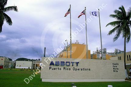 Pharmaceutical plant outside of San Juan, Puerto Rico.