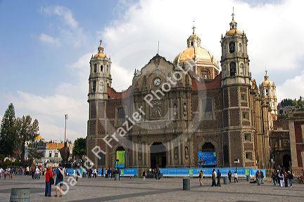 The old Basilica of Guadalupe in Mexico City, Mexico.
