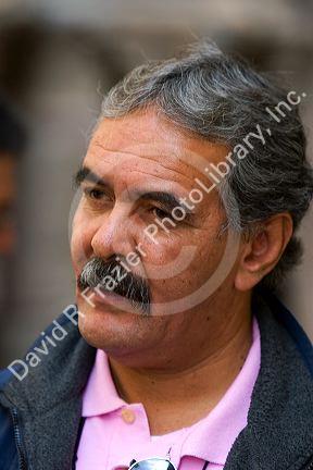 Mexican man in Mexico City, Mexico.