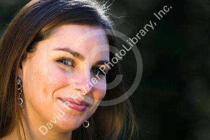 Portrait of a young woman. MR