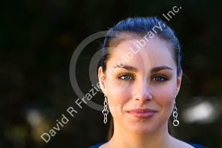 Portrait of a young woman. MR