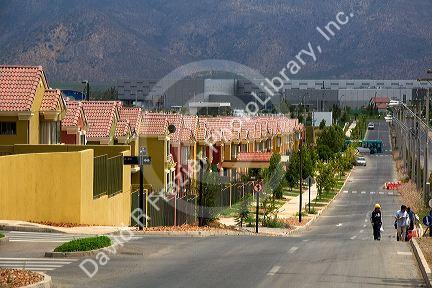 Housing development near Santiago, Chile.