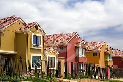 Housing development near Santiago, Chile.