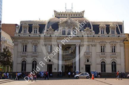 Edificio del Correo Central located in the Plaza de Armas in Santiago, Chile.