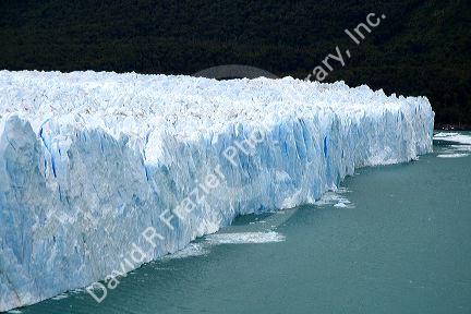 The Perito Moreno Glacier located in the Los Glaciares National Park in the south west of Santa Cruz province, Patagonia, Argentina.