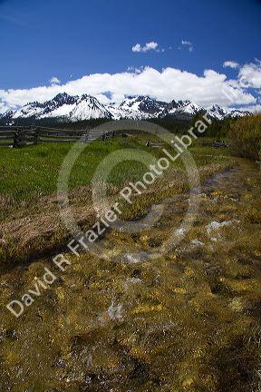 The Sawtooth Valley near Stanley, Idaho.