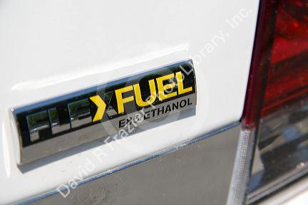 Flexible-Fuel Vehicle uses both gasoline and ethanol.