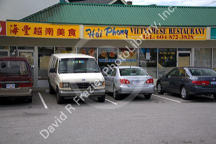 Vietnamese business in Vancouver, British Columbia, Canada.