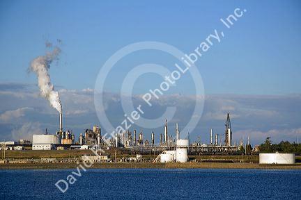Oil refinery located in Anacortes, Washington.