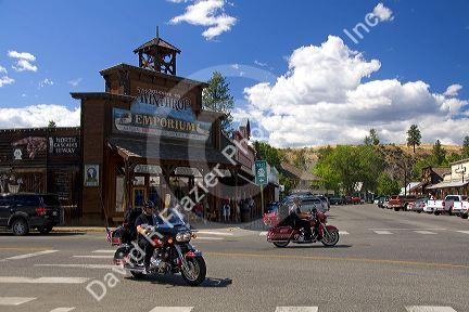 The small town of Winthrop, Washington.