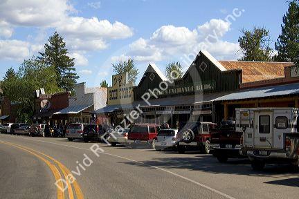 The small town of Winthrop, Washington.