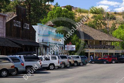 The small town of Winthrop, Washington.
