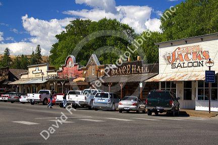 Small town of Winthrop, Washington.