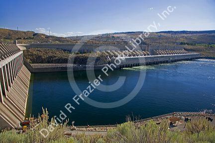 Chief Joseph Dam is a hydroelectric dam spanning the Columbia River in Washington.