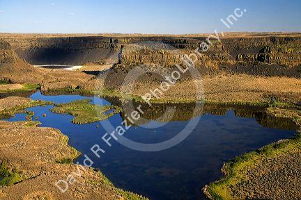 Dry Falls near Coulee City, Washington.