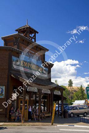 General store in the small town of Winthrop, Washington.