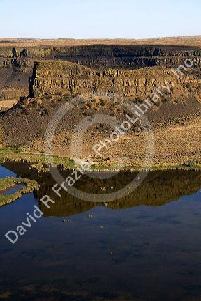 Dry Falls near Coulee City, Washington.