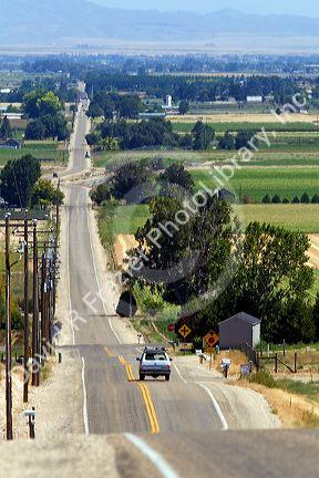 Deer Flat Road in Canyon County, Idaho.