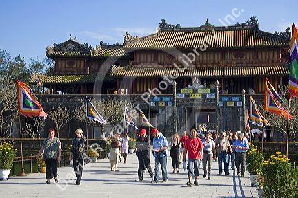 The Imperial Citadel of Hue, Vietnam.
