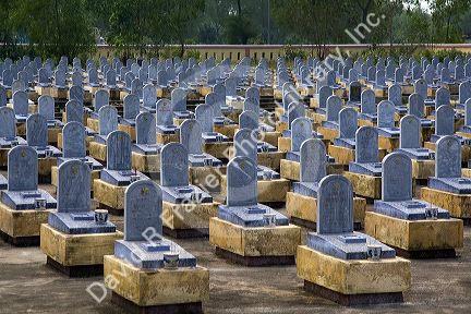 Truong Son Cemetery for North Vietnamese soldiers near Quang Tri, Vietnam.