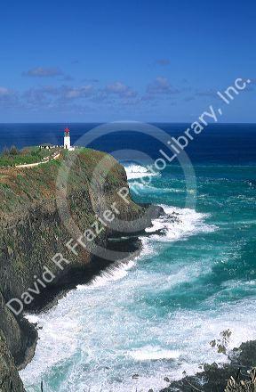 Kilaeua lighthouse in Kauai, Hawaii.