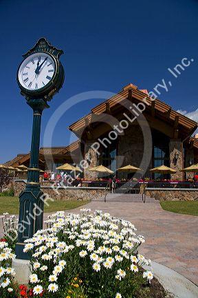Trail Creek Golf Course and club house located at the Sun Valley Resort, Idaho, USA.