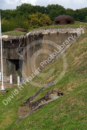 Maginot Line in Alsace, northeast France.