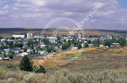 Small  farm town of Odessa, Washington.