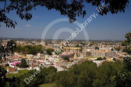 The Convent of San Gabriel located in the town of Cholula, Puebla, Mexico.