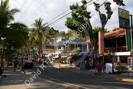Shopping at the Manuel Antonio National Park in Puntarenas province, Costa Rica.