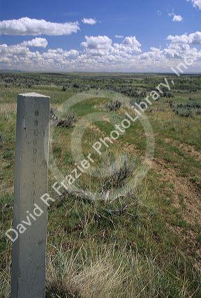 The Oregon Trail east of Boise, Idaho.