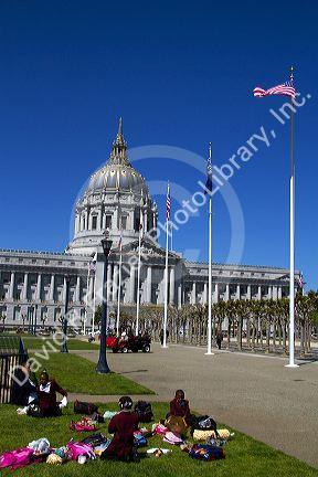 San Francisco City Hall in the city of San Francisco, California, USA.