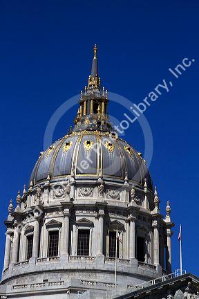San Francisco City Hall in the city of San Francisco, California, USA.