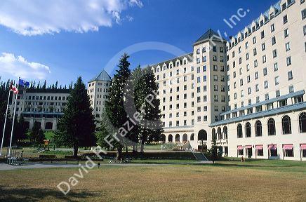 The Chateau at Lake Louise, Banff, Canada.