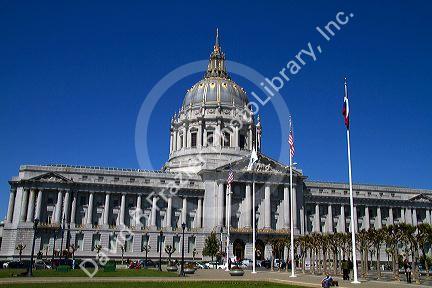 San Francisco City Hall in the city of San Francisco, California, USA.